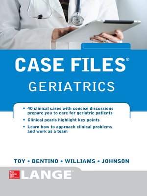 cover image of Case Files Geriatrics